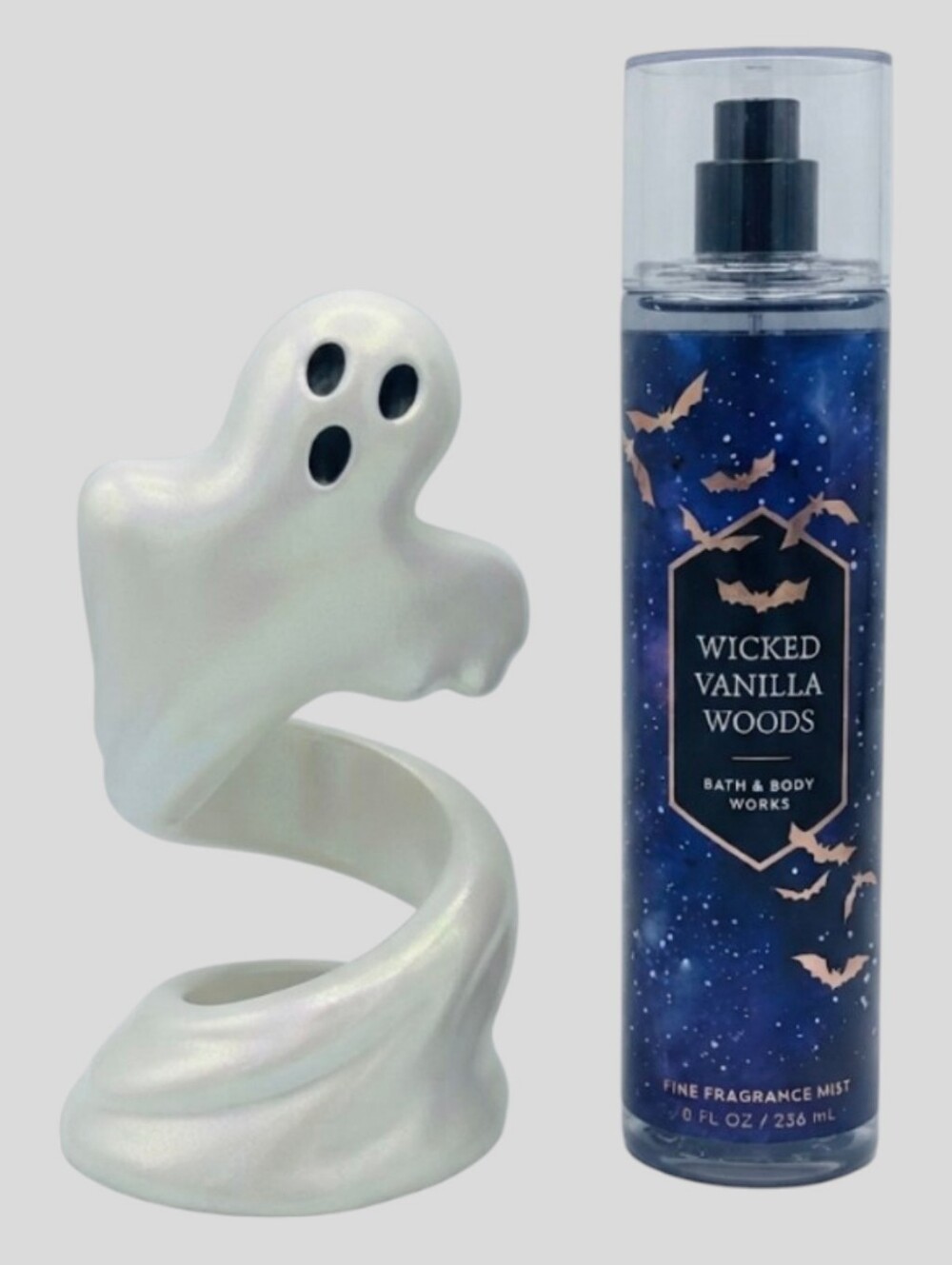 NEW Bath and Body Works Iridescent Swirl Twisting Ghost Mist Holder